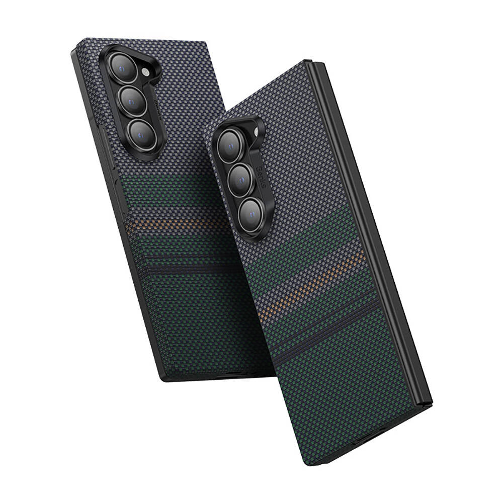 Galaxy Z Fold 6 Kılıf Karbon Fiber Tasarımlı Benks Aurora ArmorAir Kevlar Kılıf Galaxy Z Fold 6 Kılıf Karbon Fiber Tasarımlı Benks Aurora ArmorAir Kevlar Kılıf